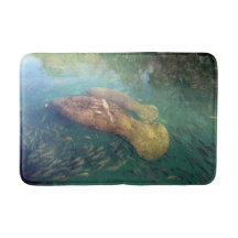Tapis de bain de lamantin