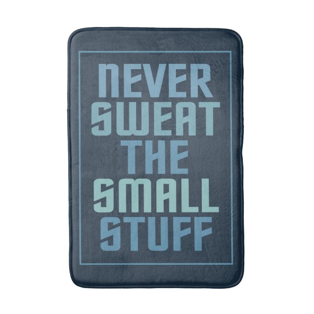 Tapis de bain de motivation (Devant (Vertical))