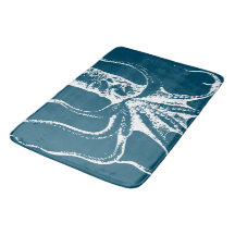 Tapis de bain de poulpe