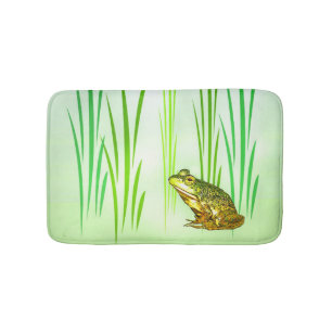 Tapis de bain de princesse Charming de grenouille