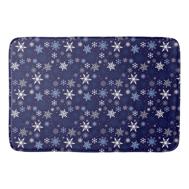Tapis de bain de snowflèches (Devant)