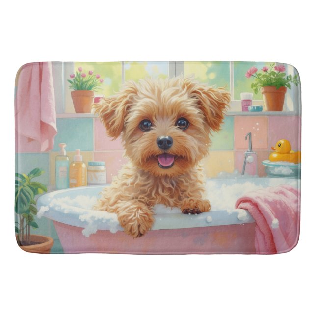 Tapis De Bain Décor de bain Yorkipoo (Devant)