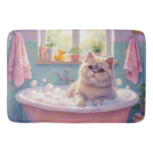 Tapis De Bain Décor de salle de bain Scottish Fold