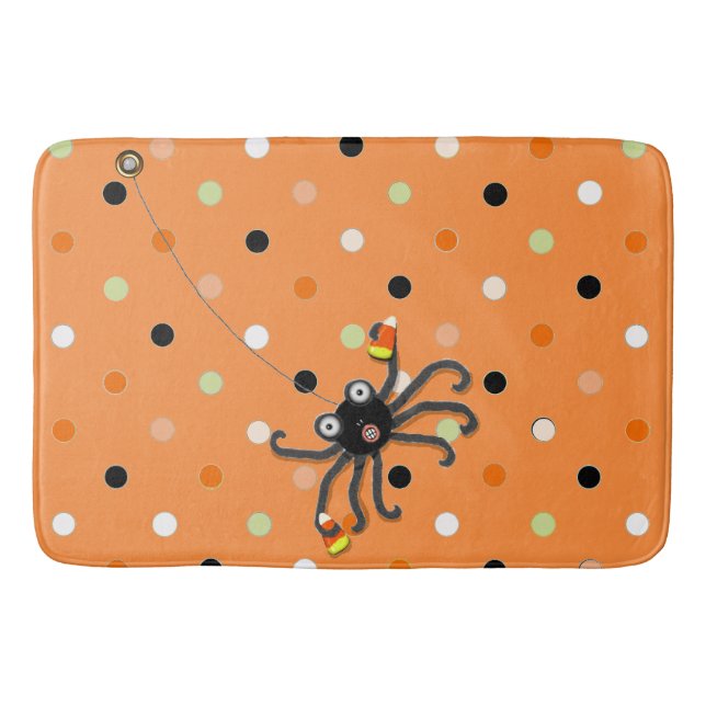 Tapis De Bain Décor Halloween (Devant)
