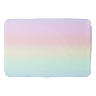 Tapis De Bain Décor moderne coloré aquarelle arc-en-ciel
