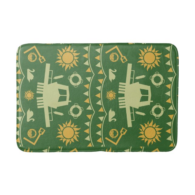 Tapis De Bain Décoration et Cadeaux de péniche étroite (Devant)