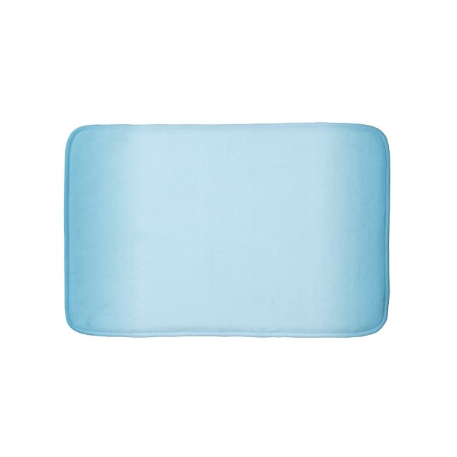Tapis De Bain Dégradé bleu clair (Devant)
