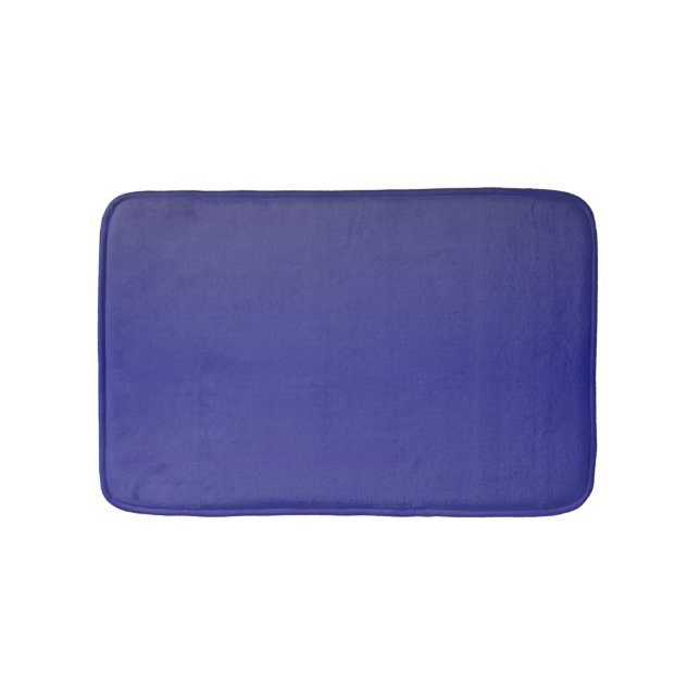 Tapis De Bain Dégradé Bleu Indigo (Devant)