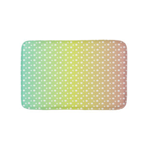 Tapis De Bain dégradé coloré de bulle arc-en-ciel
