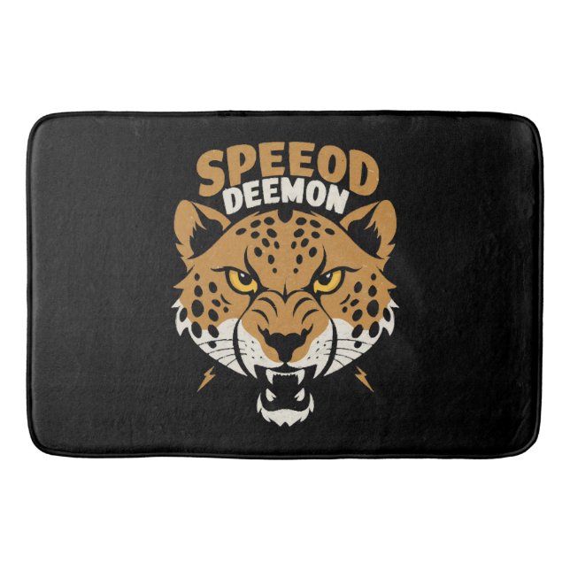 Tapis De Bain Démon de la vitesse (Devant)
