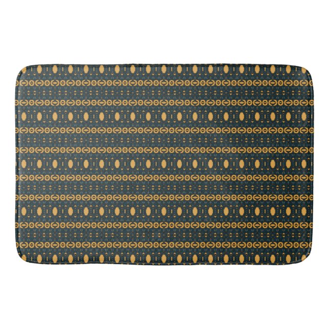 Tapis De Bain Denim peint 1 (Devant)