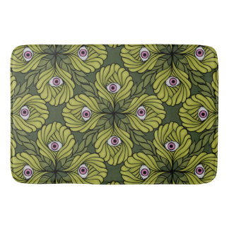 Tapis De Bain Déplaisant mignon Plante printemps vert Imaginaire