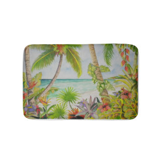 Tapis de bain des Caraïbes