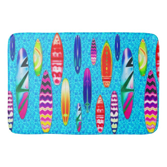 Tapis de bain des planches de surf 1 (Devant)