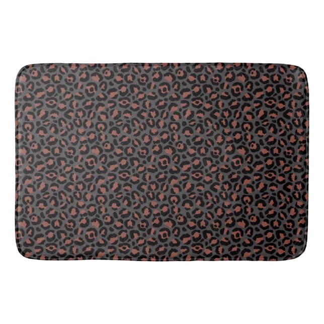 Tapis De Bain Design classique série Leopard 2 (Devant)