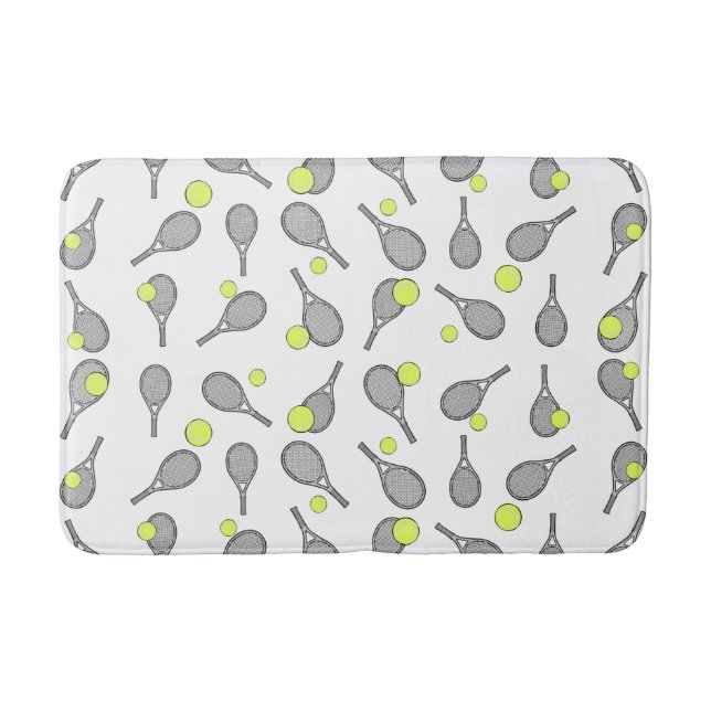 Tapis De Bain Design de tennis (Devant)