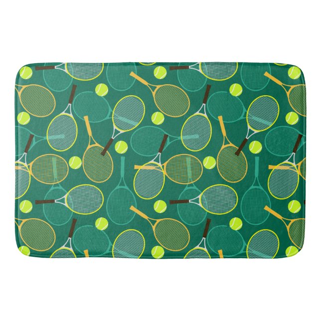 Tapis De Bain Design de tennis (Devant)