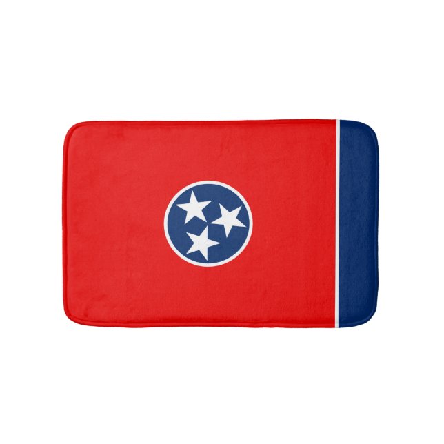 Tapis De Bain Design du drapeau d'état du Tennessee (Devant)