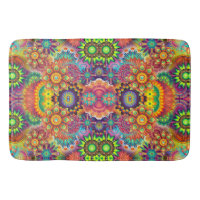 Design floral coloré Mandala Motif