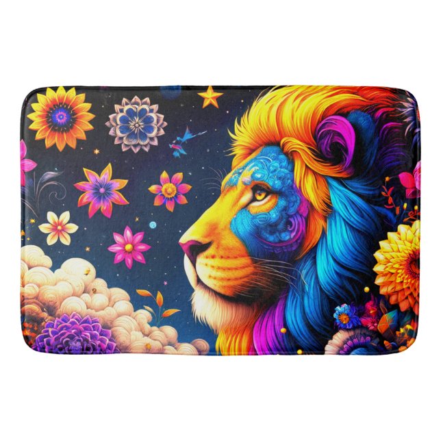 Tapis De Bain Design Lion (Devant)