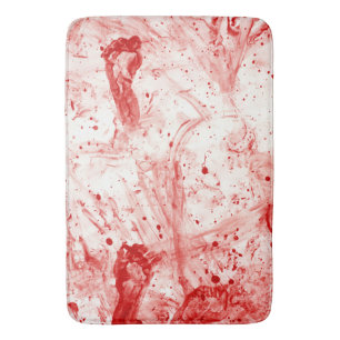 Tapis De Bain désordre d'éclaboussure de sang