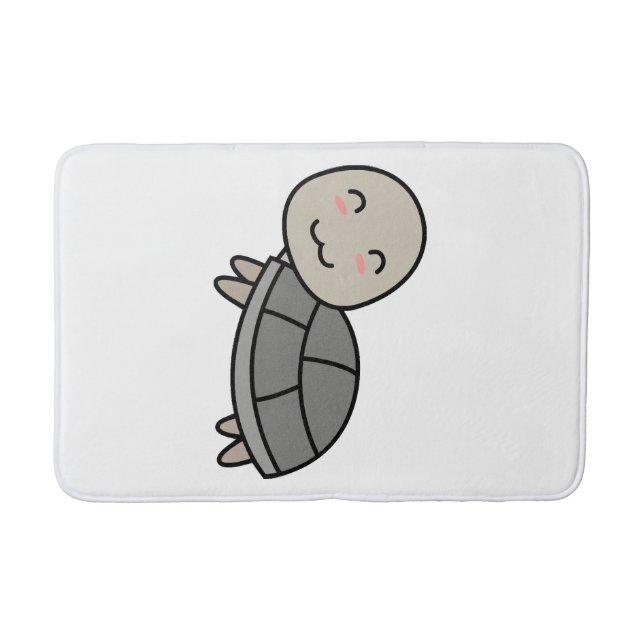 Tapis De Bain Dessin animé tortue animal (Devant)