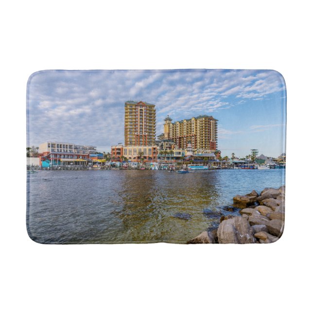 Tapis De Bain Destin Harbour Boardwalk Bath Mat (Devant)