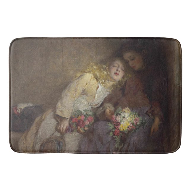 Tapis De Bain Deux jeunes filles rentrant chez elles (Devant)