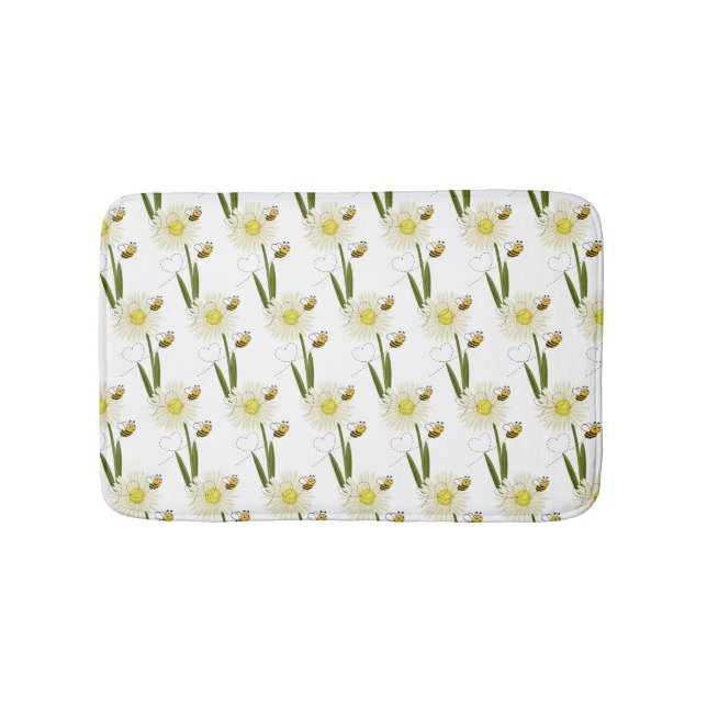 Tapis De Bain Deux petites abeilles mignonnes (Devant)