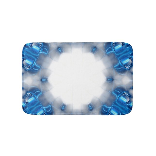 Tapis De Bain Diamants bleus (Devant)