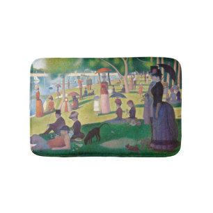Tapis De Bain Dimanche sur La Grande Jatte Seurat Peinture