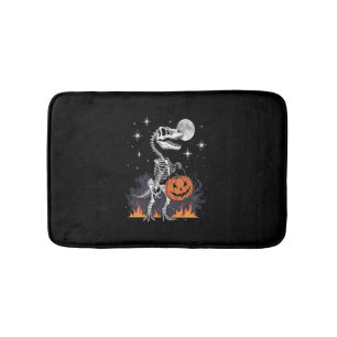 Tapis De Bain Dinosaure d'Halloween Spooky Saurus