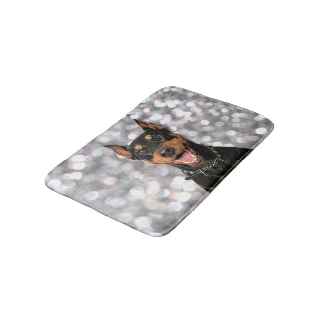 Tapis De Bain Dobermann - Megyan (Angle)