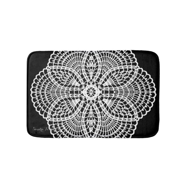 Tapis De Bain Doily Art (Devant)