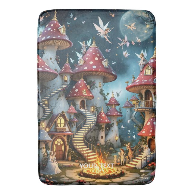 Tapis De Bain Domaine forestier de champignons mignons d'Imagina (devant Vertical)
