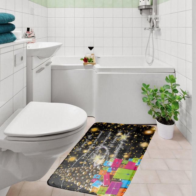 Tapis de bain "Don de Cadeaux" – Décoration de sal (Créateur téléchargé)