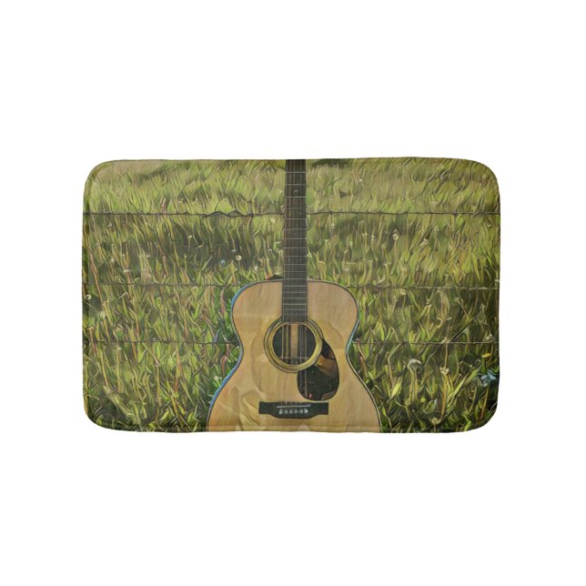 Tapis De Bain Don de guitare acoustique (Devant)