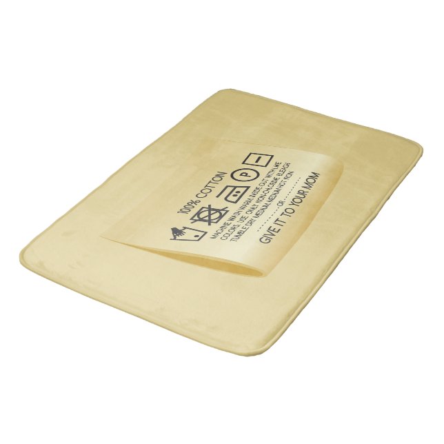 Tapis De Bain Donnez-le à votre maman 1 (Angle)