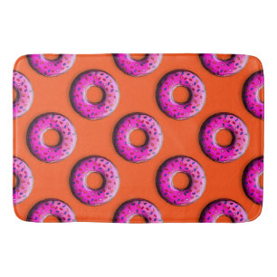 Tapis De Bain Donut Pinky avec des arrosages colorés + vos idées