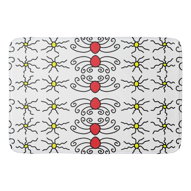 Tapis De Bain Doodle Sun (Devant)