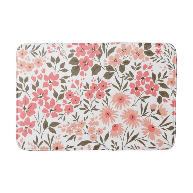 Tapis De Bain Douces rêves floraux (Devant)