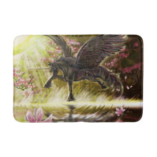 Tapis De Bain Doux Touch~licorne ailée