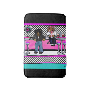 Tapis De Bain Doxie Rock and Roll