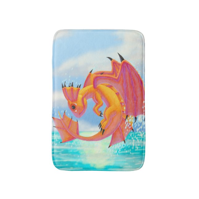 Tapis De Bain Dragon d'Aqua (Devant (Vertical))
