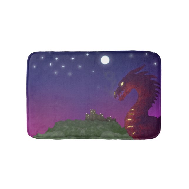 Tapis De Bain Dragon médiéval (Devant)