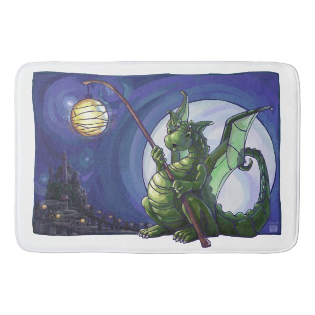 Tapis De Bain Dragon Watch Art (Devant)