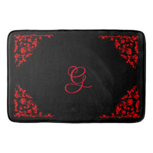 Tapis De Bain Dramatique Goth Personnalisé