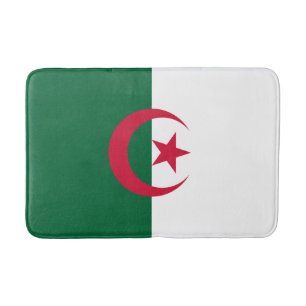 Tapis De Bain Drapeau algérien patriotique