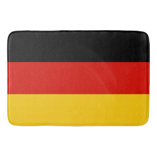 Tapis De Bain Drapeau Allemagne tricolore