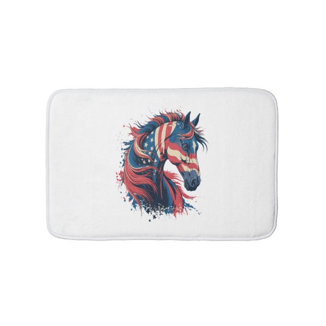 Tapis De Bain Drapeau américain (Devant)